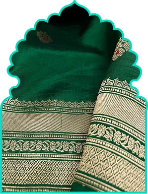 Pink handcrafted fabric