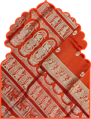 Pink handcrafted fabric