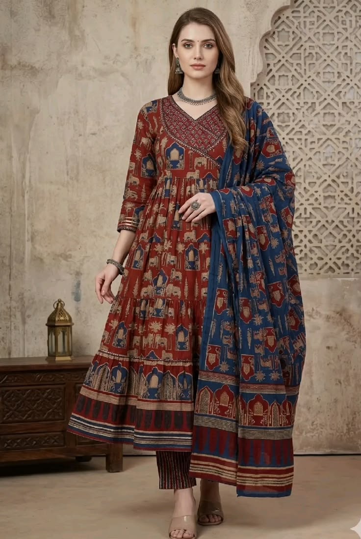 Jaipuriya Hand Block Print Kurti for Women | Jaipur Heritage Collection